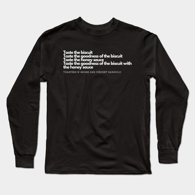 Taste the biscuit Long Sleeve T-Shirt by MadeBySerif